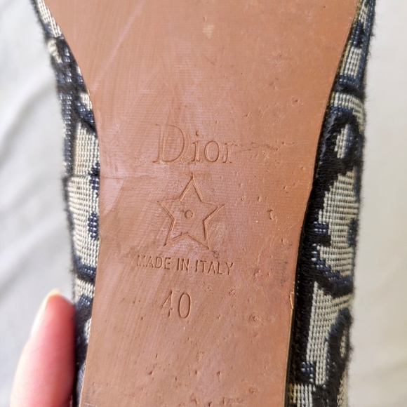 Authentic Dior J'adior Flats - Picture 8 of 9
